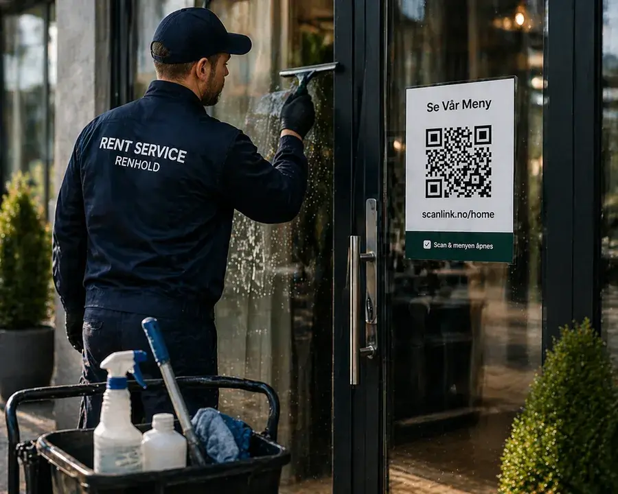 Eksempel 6 på Scanlink QR-kode i bruk
